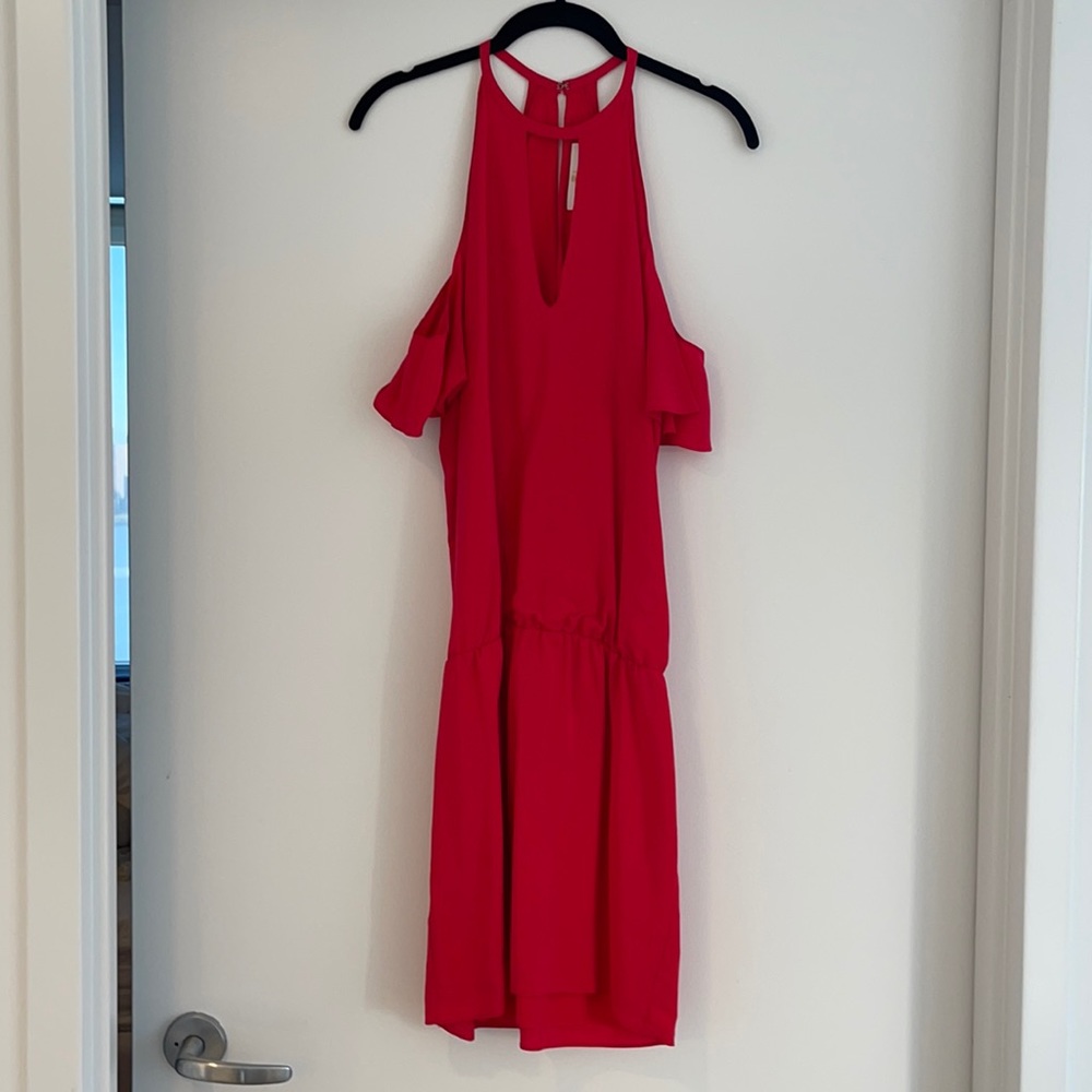 Amanda Uprichard cold-shoulder dress